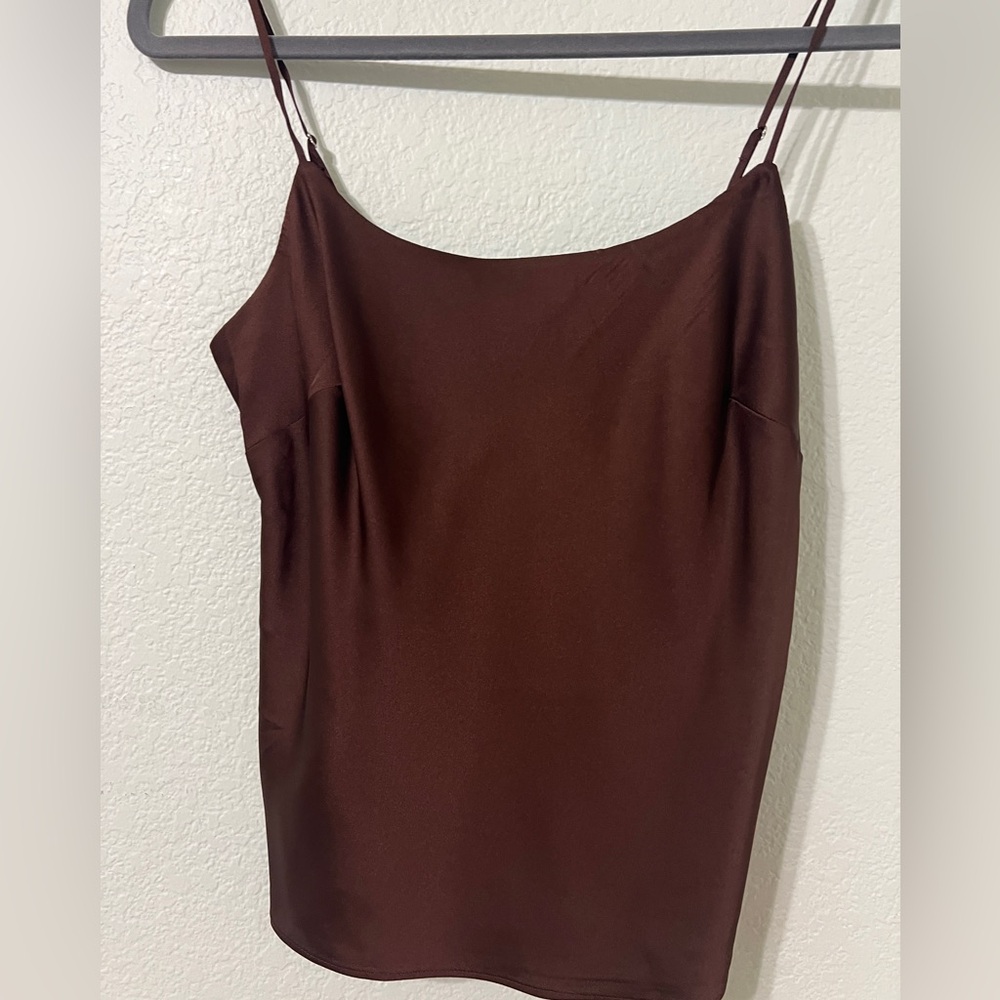 Express Rich Brown Camisole Top